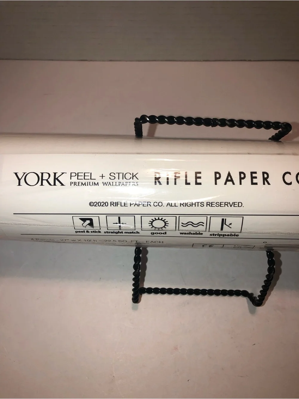 New Anthropologie York Rifle Paper Co. Strawberry Fields Floral Wallpaper Mural
